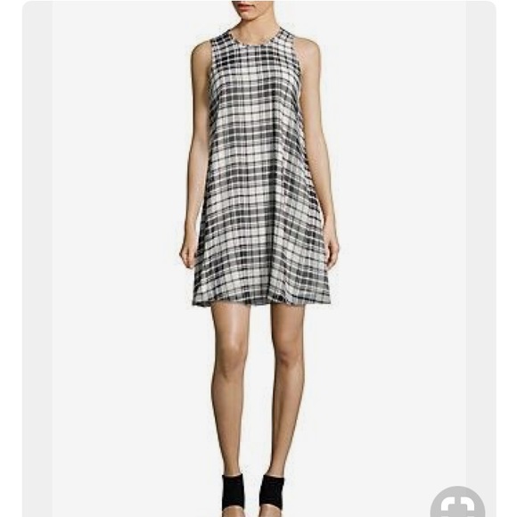 Calvin Klein Dresses & Skirts - Calvin Klein Plaid Swing Dress 10